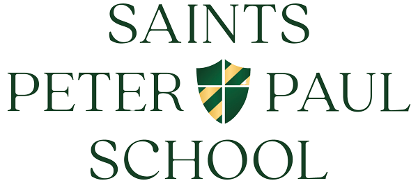 Saints Peter and Paul School header logo